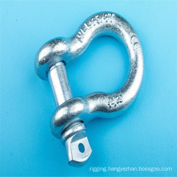 Us Type Lifting Screw Pin Bow Shackle